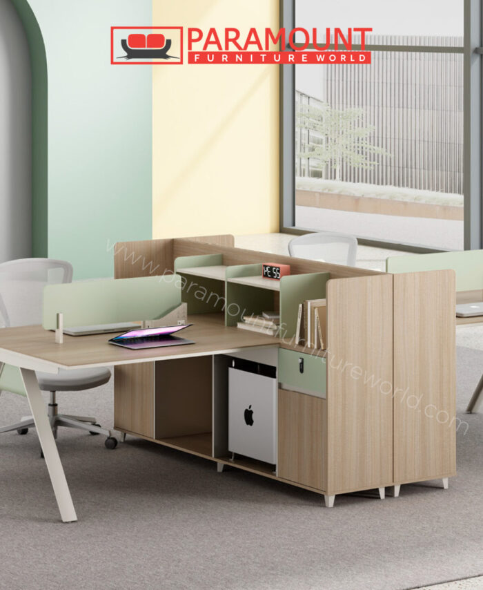 New Design 4 Person Workstation