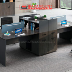 Modern Four-Person Workstation #MJC-1512