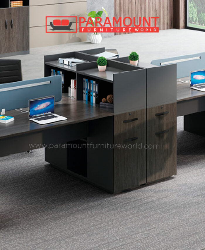 Modern Four-Person Workstation #MJC-1512