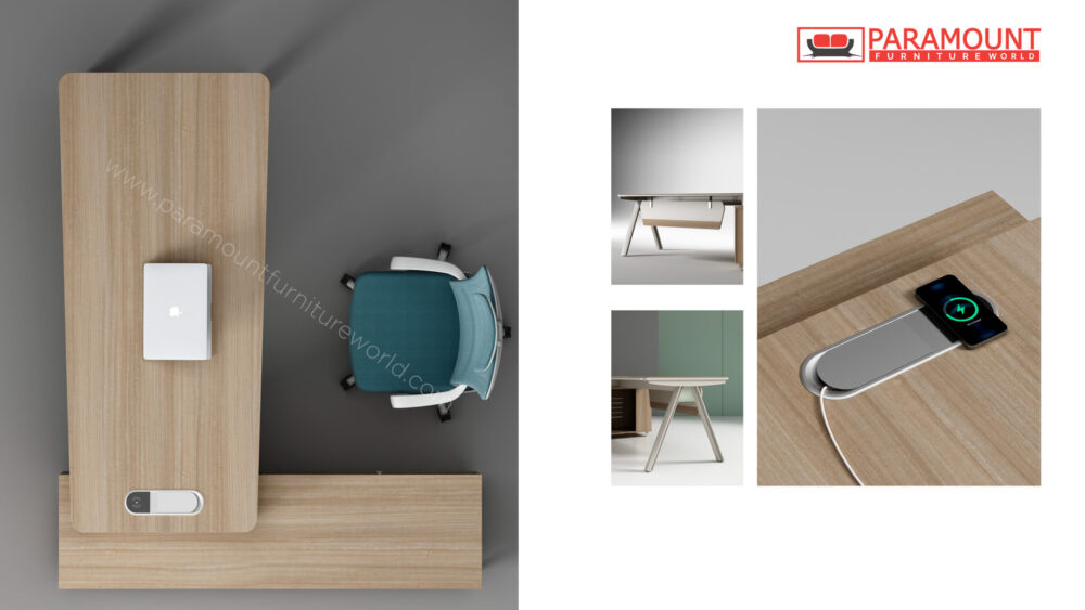 L Shaped Manager Table - Image 2