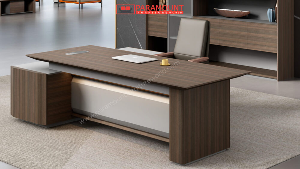 Veneer Wood Executive table  #SDA03-2218