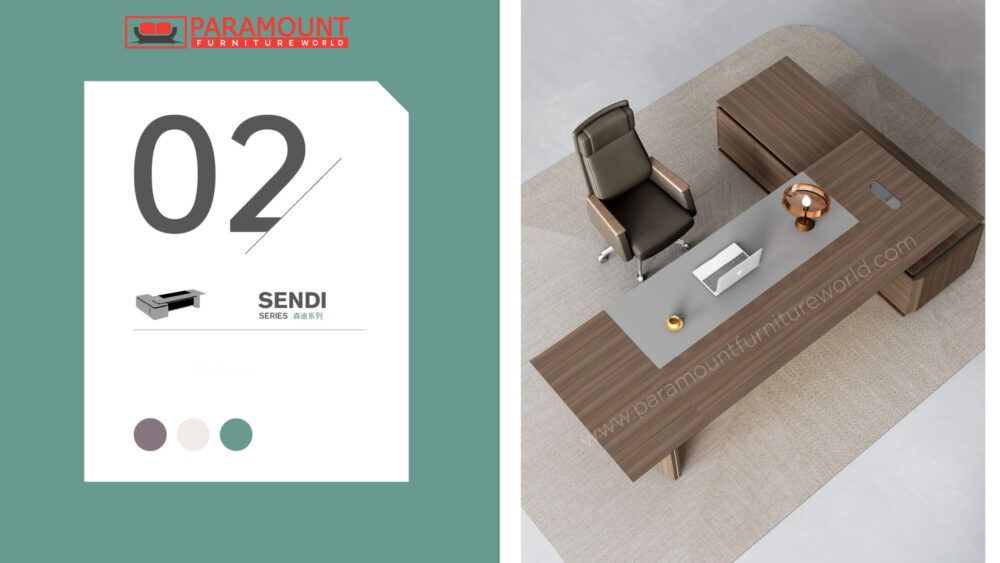 Italy Design Fashion Executive Table - Image 2